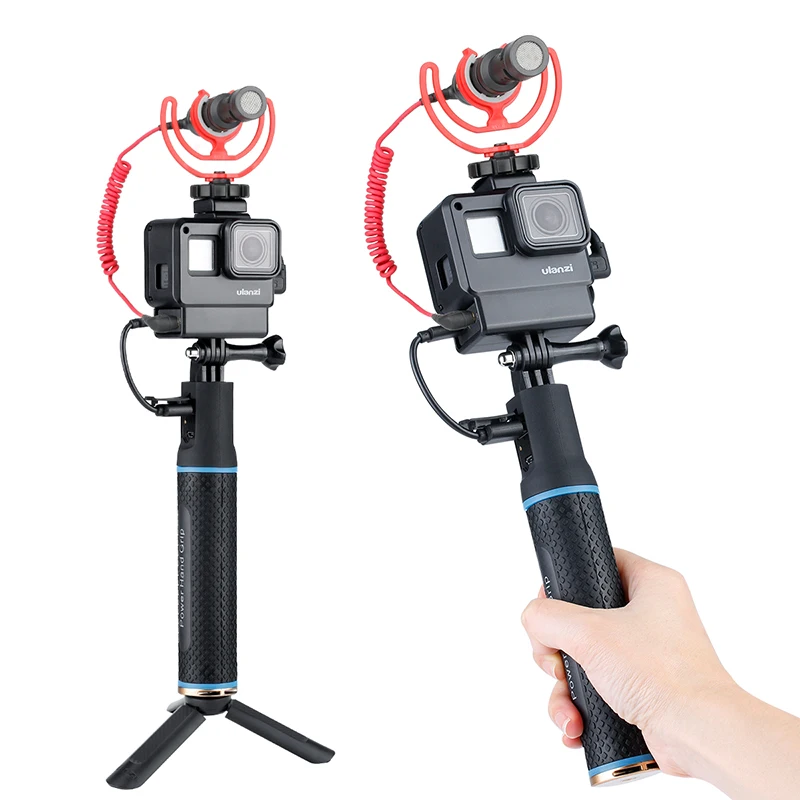 Зарядное устройство 2 в 1 внешний аккумулятор для удлинителя ручки Osmo Pocket GoPro SJCAM