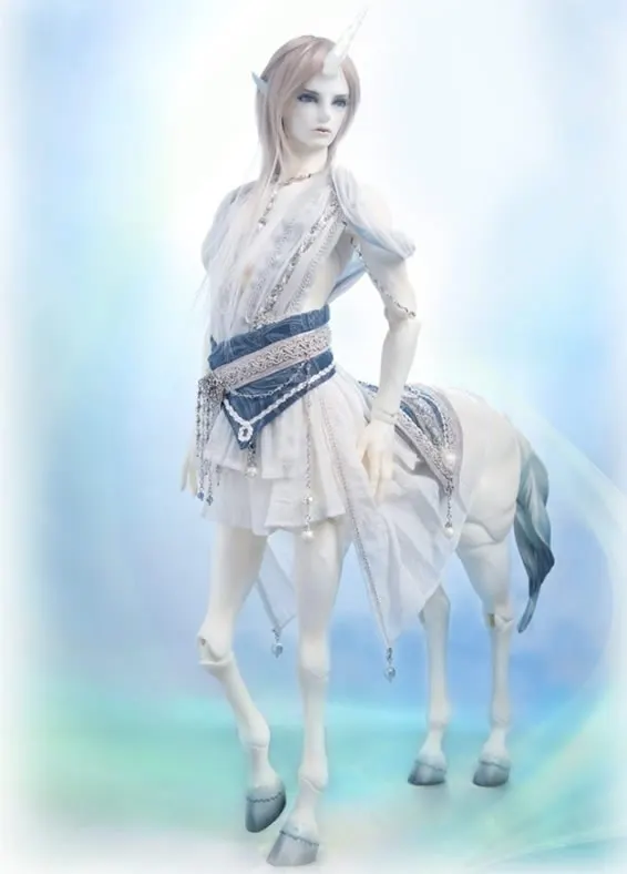 1/3 масштаб Обнаженная BJD лошадь эльф SD шарнирная Кукла Смола Модель игрушка подарок, не включает в себя одежду, обувь, парик и другие аксессуары D2294