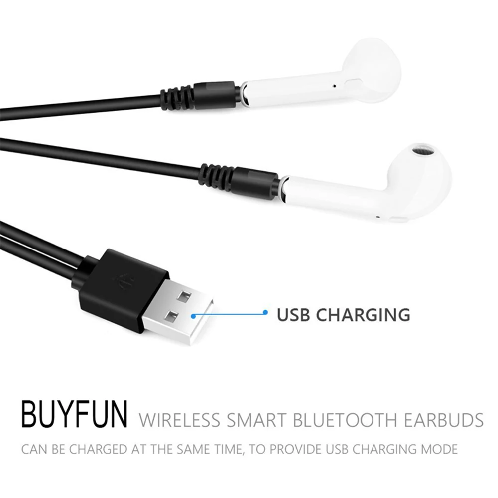 I7s TWS Bluetooth наушники беспроводные Беспроводная гарнитура стерео fone для Apple iPhone 6 7 8 X