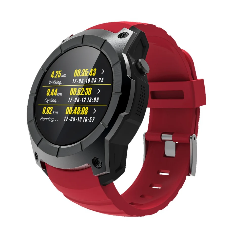 E gps Смарт часы S958 шагомер Фитнес трекер монитор сердечного ритма Smartwatch