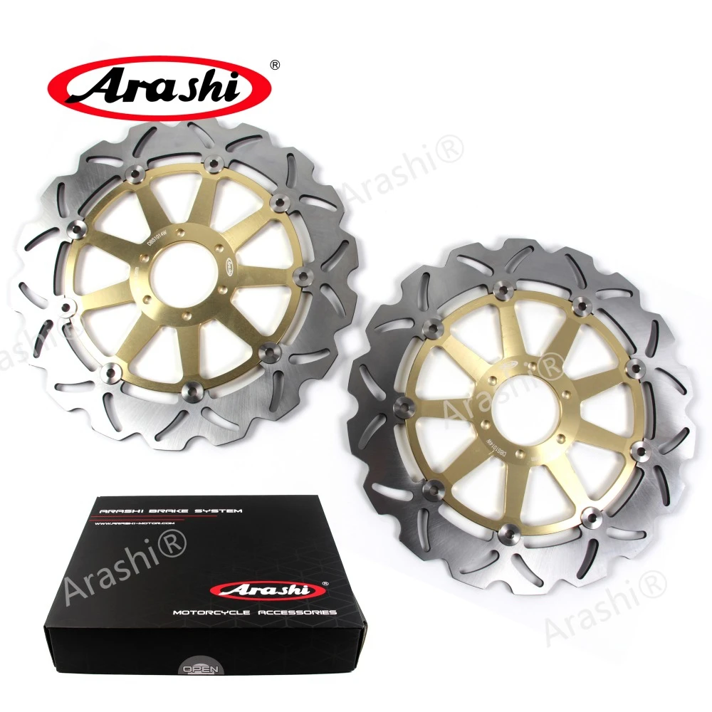 

Arashi 2PCS For MOTO GUZZI GRISO 8 V 1200 2007 2008 2009 2010 2011 2012 2013 2014 2015 CNC Full Floating Brake Disc Brake Rotors