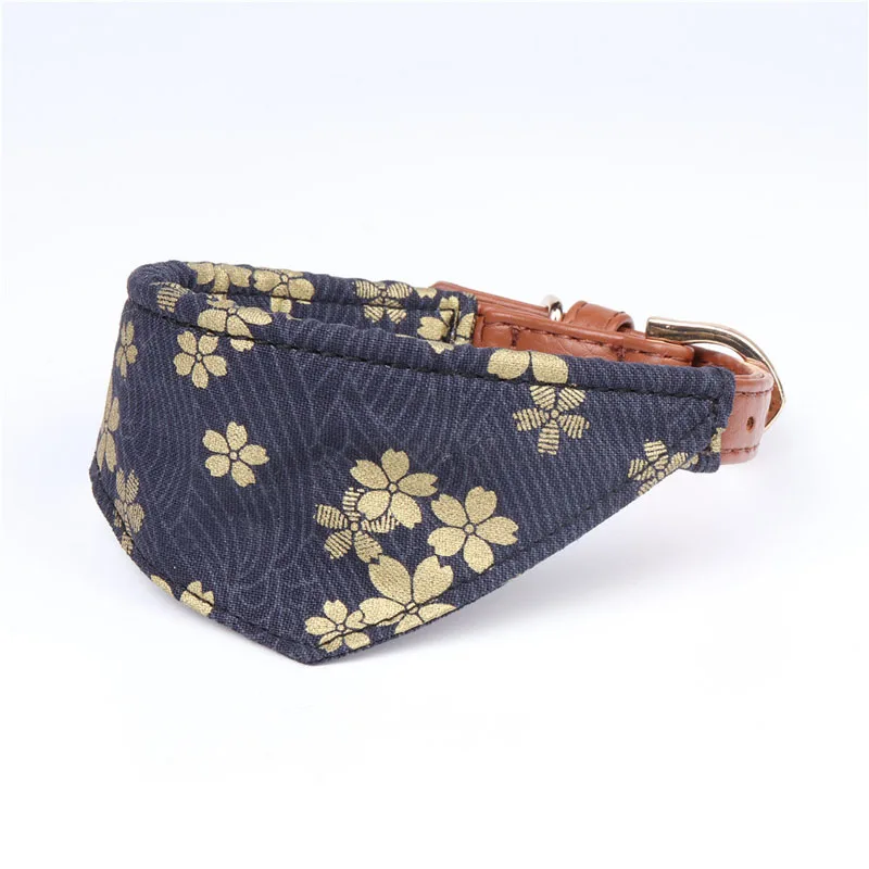 Классический жаккардовый ошейник из искусственной кожи с принтом для собак