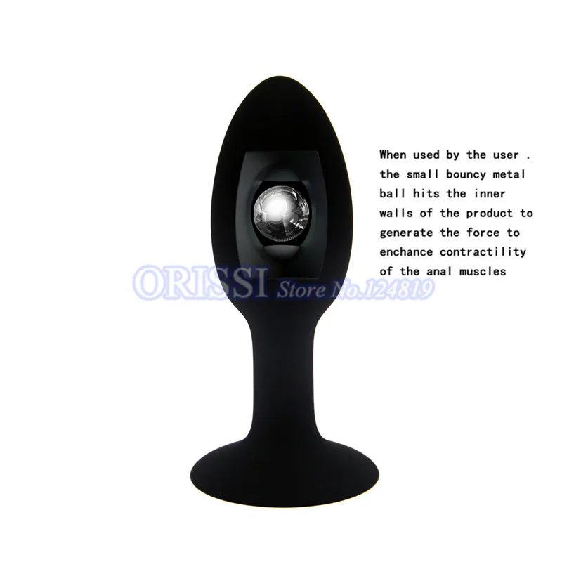 ORISSI анальные секс игрушки 10 скоростей Стимуляция клитора взрослые шарики