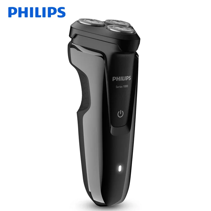 Philips электробритва S1010 роторная перезаряжаемая моющаяся для мужчин электрическая бритва с индикатором зарядки