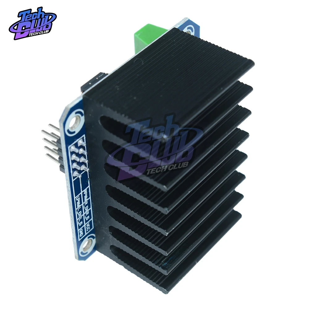 Драйвер шагового двигателя BTS7960B DC 43A модуль платы управления ШИМ с двойным