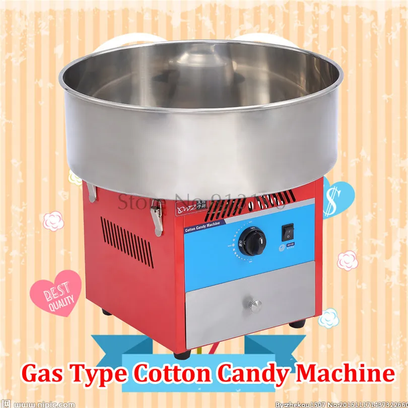 

Commercial Gas Cotton Candy Machine Fancy Gas Type Candy Floss Machine Fairyfloss Maker Outdoor Selling