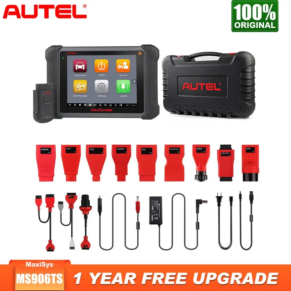 Autel MaxiSys MS906TS OBD2 сканер диагностический инструмент TPMS программирующий ECU