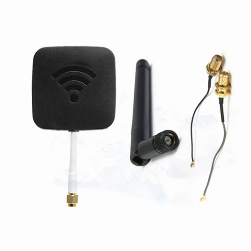 Обновленная версия обновленная Hubsan H501S H502S H107D + 5 8 Ghz 14dBi панельная антенна 2 4 GHz 3dBi RC
