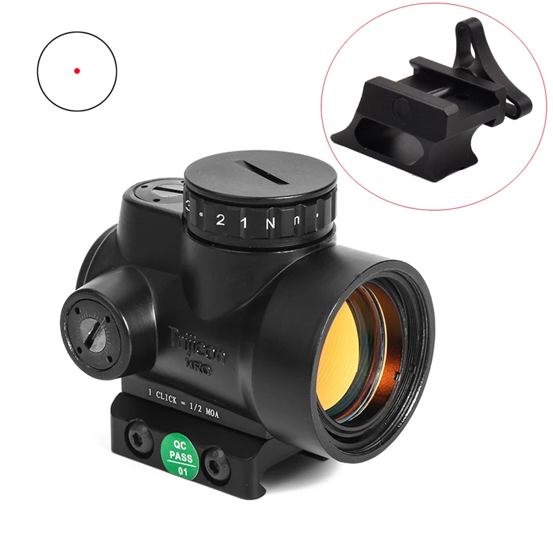 Trijicon MRO красный точечный прицел голографический рефлекторный прицел тактический коллиматорная оптика охотничий прицел для страйкбола воздушные пистолеты