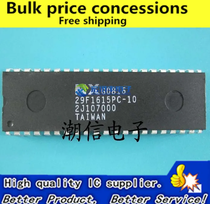 10 шт./лот MX29F1615PC-10 MX29F1615PC MX29F1615 29F1615PC-10 DIP42