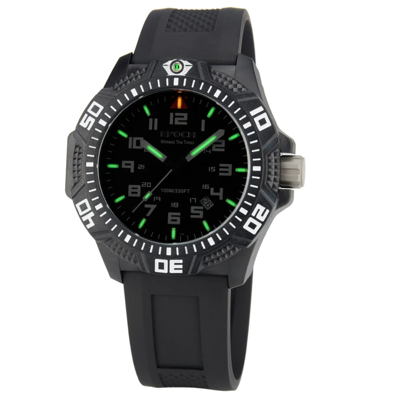 Военно спортивный трития световой наручные часы водонепроницаемый кварцевые