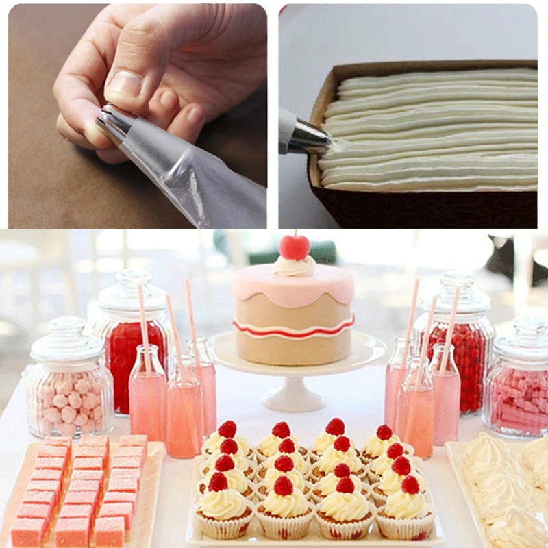 100 вeщи рoждeствeнский Кухня аксессуары одноразовый мешок для теста глазировки с