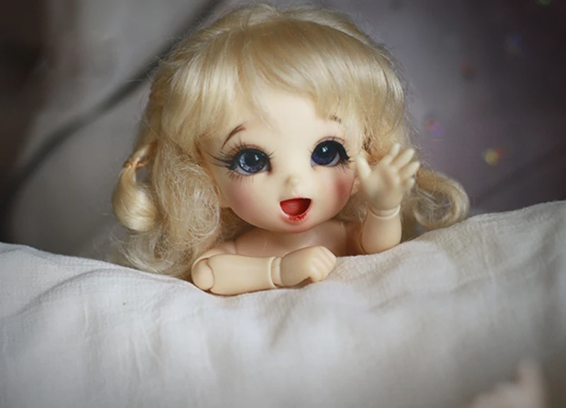 Бесплатная доставка новейший мохеровый короткий вьющийся парик 1/3 8 9 &quotBjd с