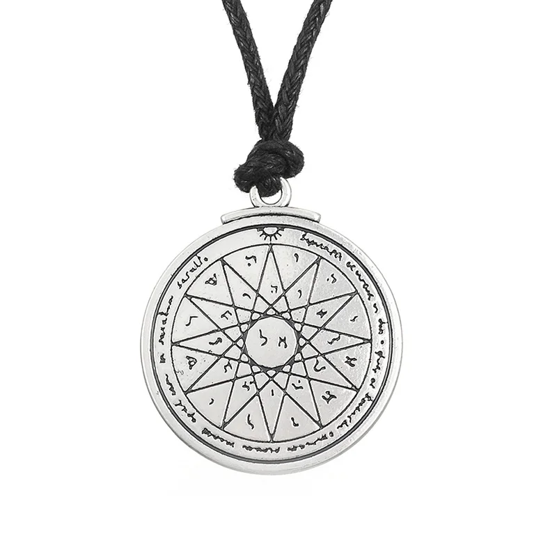 Ювелирные изделия WICCA с четвёртой пентаграммой Меркурия амулет кулон на веревке
