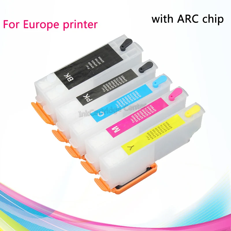 CISSPLAZA 5 шт. T2621 T2634 картридж с чернилами совместимый картриджем EPSON XP 610 615 710 810 XP600 XP800