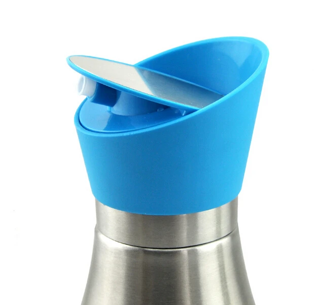 Free shipping Stainless steel oil can 180 rotary bottle cap gravy boat fashion wholesale kitchenware Bairun factory sales|steel park|oiloil packaging