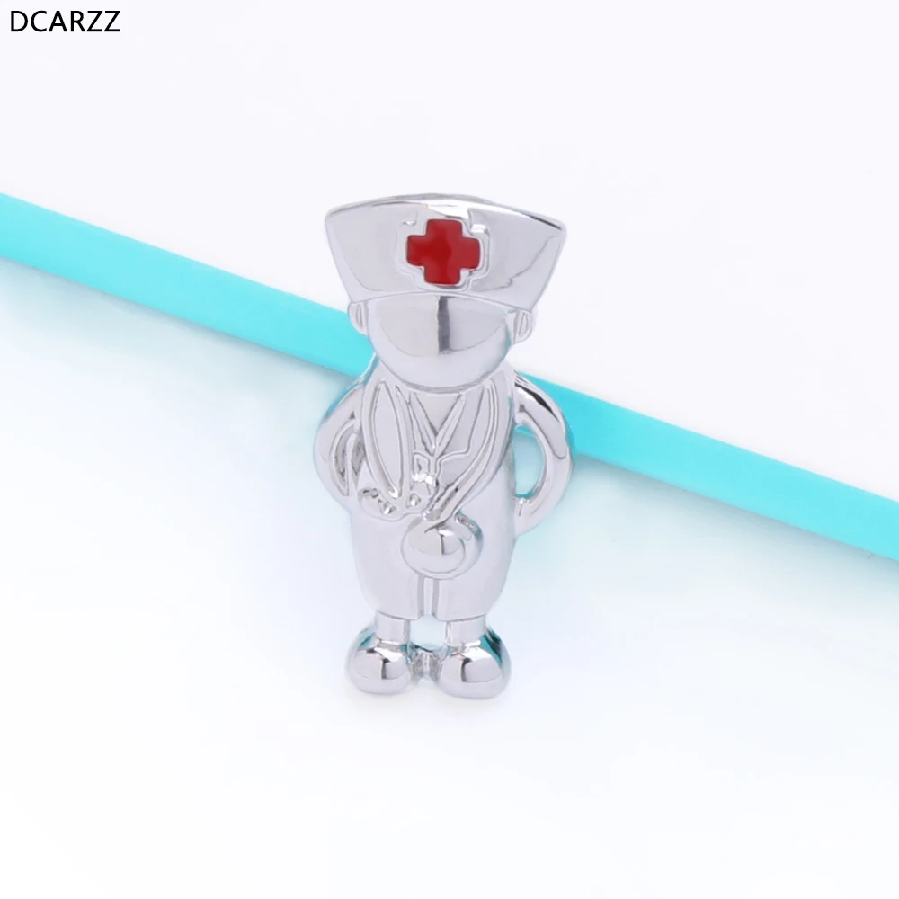 Doctor Pin Брошь медсестры Медицинская Подвеска DIY ювелирные изделия для женщин/мужчин Bilogy/Science Gift мультипликационная наклейка булавки металлические броши