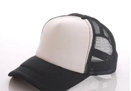 Небесно-голубой wholesale Fashion Mesh hats Baseball Cap Hat Sport Running Tennis Hat Cap Racing Adjustable custom made Hat for Men& Women - Цвет: Небесно-голубой