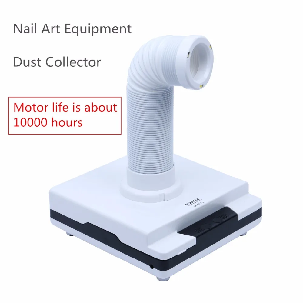 

New 60W Nail Dust Collector Flexible Rotation Pipe Portable Environmental Reduce PM2.5 Nail Art Euipment Vacuum Suction