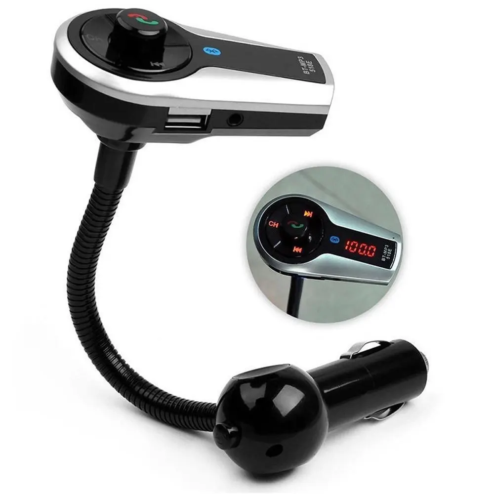 Автомобильный комплект MP3 плеер беспроводной Bluetooth ЖК FM передатчик модулятор USB SD