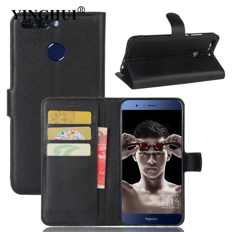 YINGHUI Honor 8Pro силиконовый чехол-кошелек для телефона huawei 8 Pro чехол 5 7 дюймов