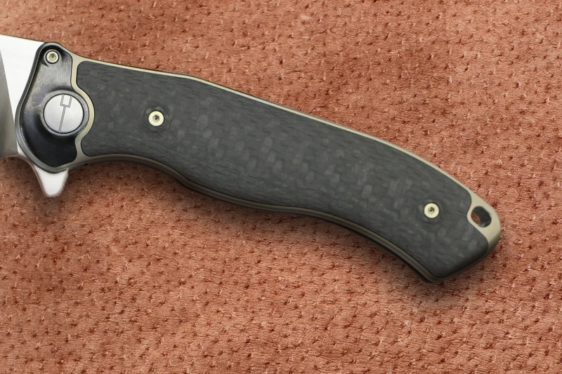 VENOM BONE DOCTOR M390 Титан+ CF Флиппер Складной нож Открытый Кемпинг Охота выживания карманные кухонные ножи для фруктов EDC инструменты
