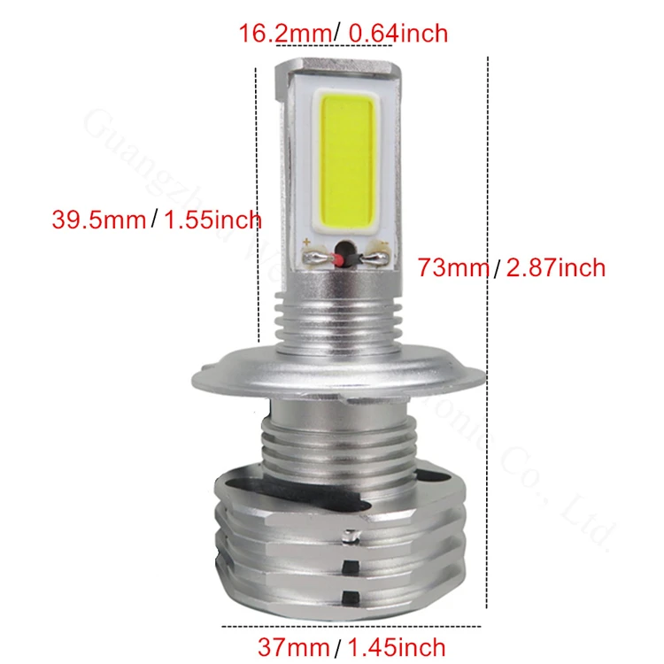 WLJH 2x80 Вт 11000LM H4 Led COB Чип автомобильные фары для мотоцикла светодиодные лампы Hi ближнего света фары комплект 12 в 24 В