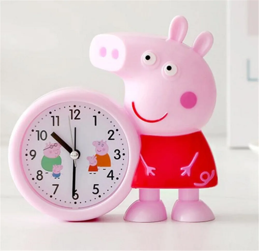 Поросенок Будильник мультфильм Дети Студенты электронный ленивый будильник