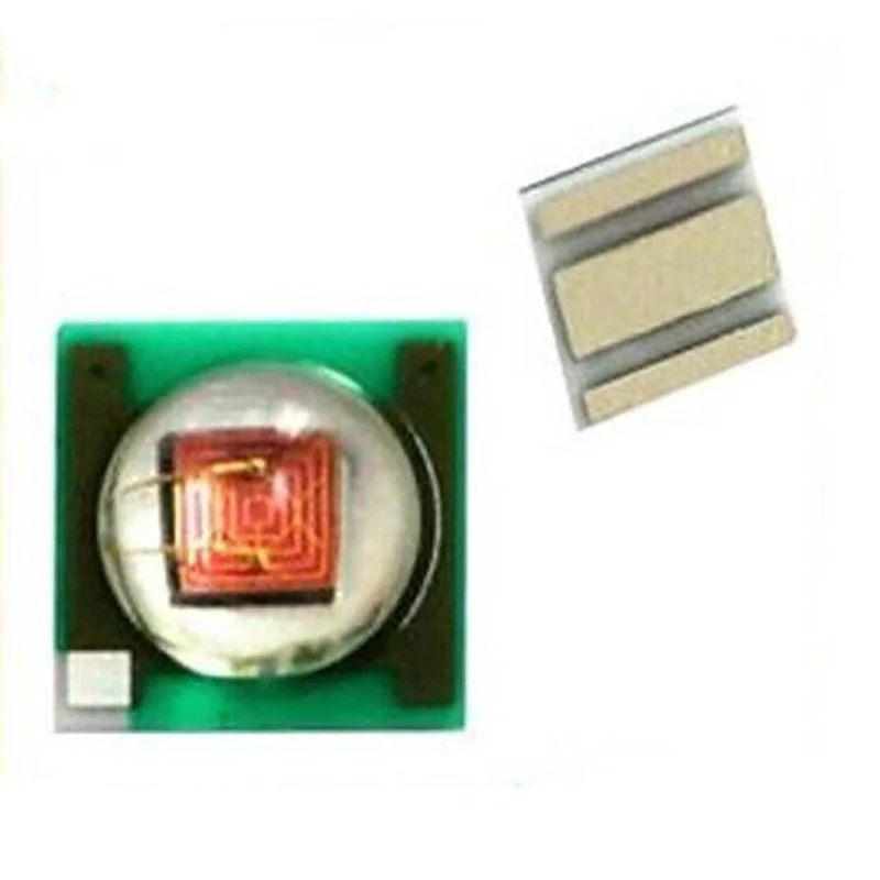 3535 Smd LED Lamp Bead 3w 5Pcs Red Light, 850NM 855NM IR 16mm 20mm Board Bulb Fiashlights