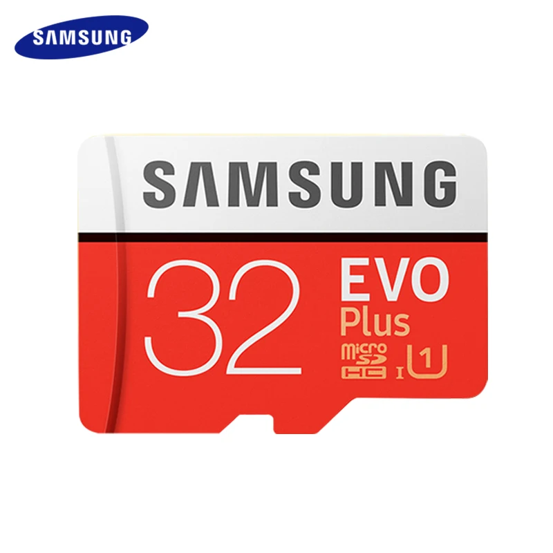 SAMSUNG класс EVO+ карта памяти оригинальная Micro SD карта SDHC 32 Гб класс 10 SDXC 64 Гб 128 ГБ C10 UHS TF карты транс флэш Microsd