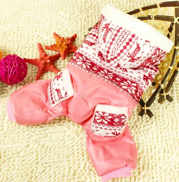 2017 комбинезон для маленьких собак одежда девочек и мальчиков пальто на флисовой