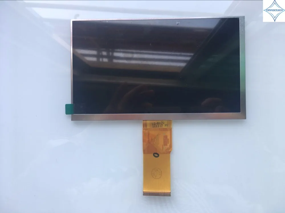 

7-дюймовая новая панель ЖК-экрана планшета, 50pin 800*480 KR070pm7t 1030300713 для Mei Qi MiKi6910 50pin TFT 163*97 мм, тот же код