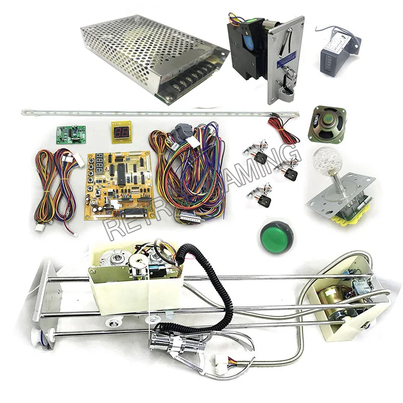 Кран Козловой комплект Запчасти с краном игра PCB плата монетоприемник пуговицы