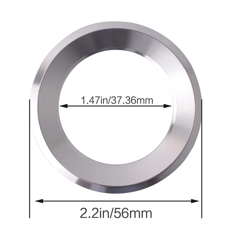 ESPEEDER Alloy Steering Wheel Trim Car Styling Decoration Ring Sticker Badge Fit For VW Golf Jetta Polo CC Tiguan Eos Passat | Автомобили