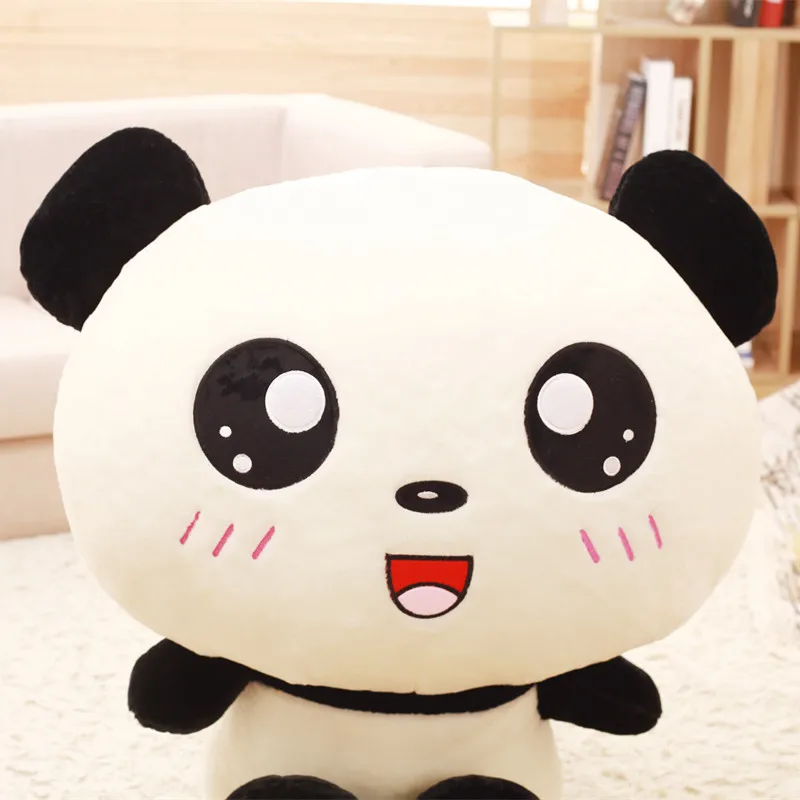 40-70 см Kawaii большая голова панда плюшевые игрушки мягкие животные подушка милый медведь подарок для детей Детские Девочки подарок на день рождения