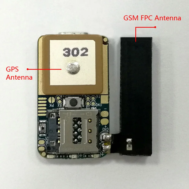 10 шт./лот ZX302 PCBA мини-GSM gps трекер Locator реального времени отслеживания вызовов положение голосового мониторинга для Дети Домашние животные - Цвет: Only PCBA no Battery