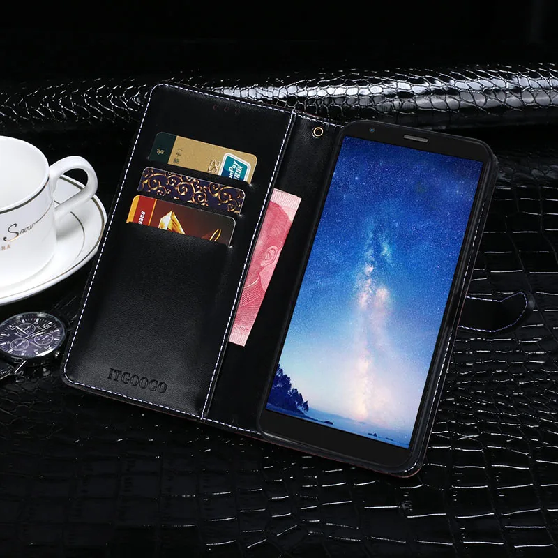 Blackview A20 Pro чехол Роскошный книжка из искусственной кожи для защитная задняя
