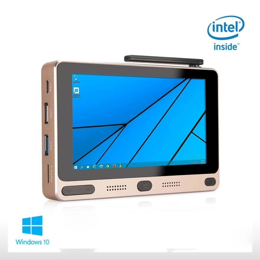 Бизнес Офис портативный карманный планшетный ПК Windows 10 домашний Intel Z8300 5 &quotмини 4