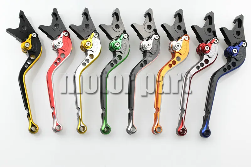 Для мотоцикла 2004-2008 Aprilia RSV Mille R с ЧПУ разноцветные регулируемые длинные тормозные