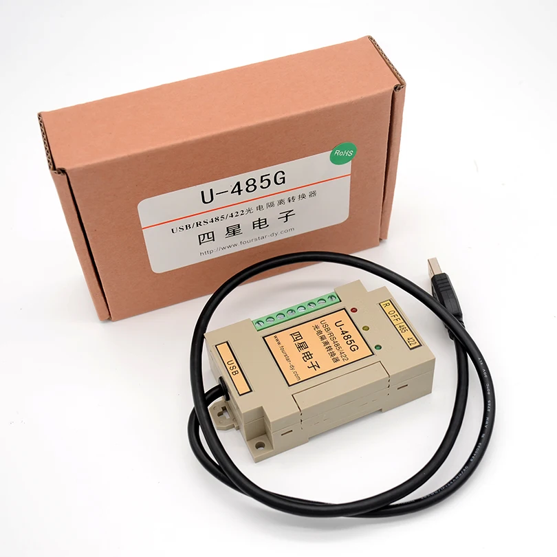 USB к RS485/422 оптический изоляционный преобразователь полный дуплекс