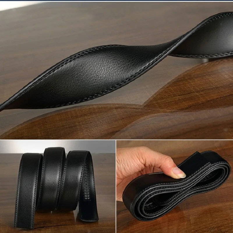 Роскошные ремни для мужчин дизайнерский кожаный ремень с автоматической пряжкой