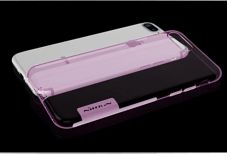 Для iphone 7 plus чехол Nillkin натуральный прозрачный ультра тонкий TPU протектор для iphone 7 plus NILKIN силиконовый чехол 5,5''