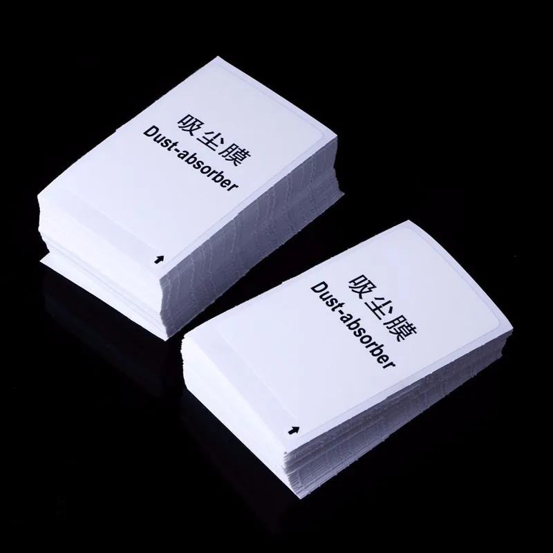 

50pcs Mobile Cell Phone Tablet Screen Protector Dust Absorber Dedust Sticker
