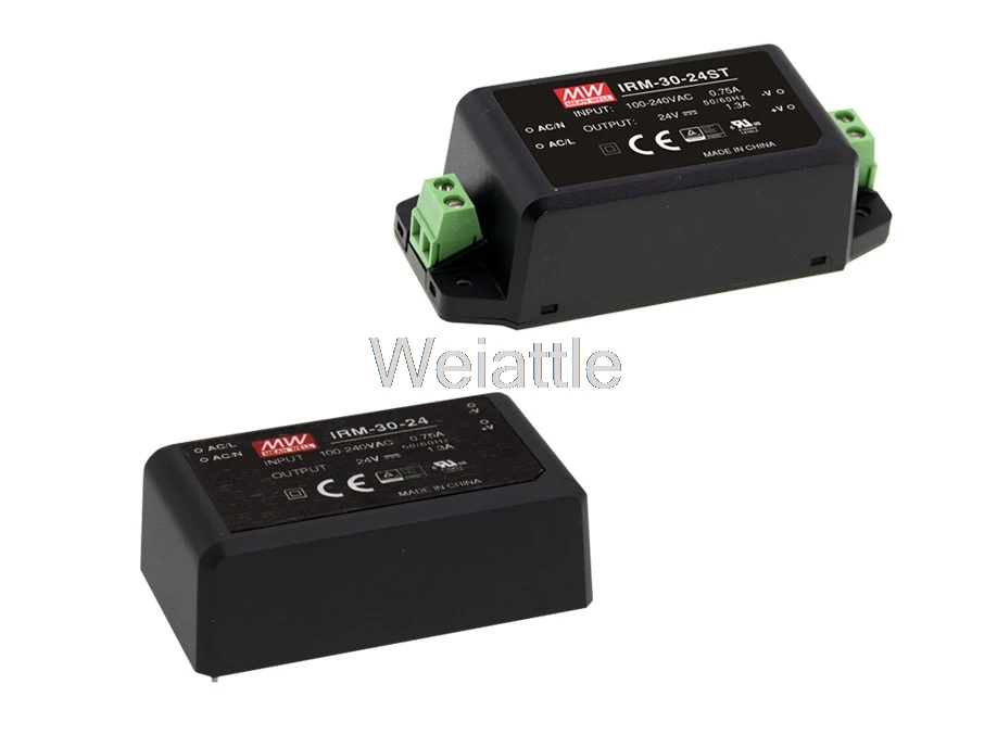 

MEAN WELL original IRM-30-12 12V 2.5A meanwell IRM-30 12V 30W PCB mounting style