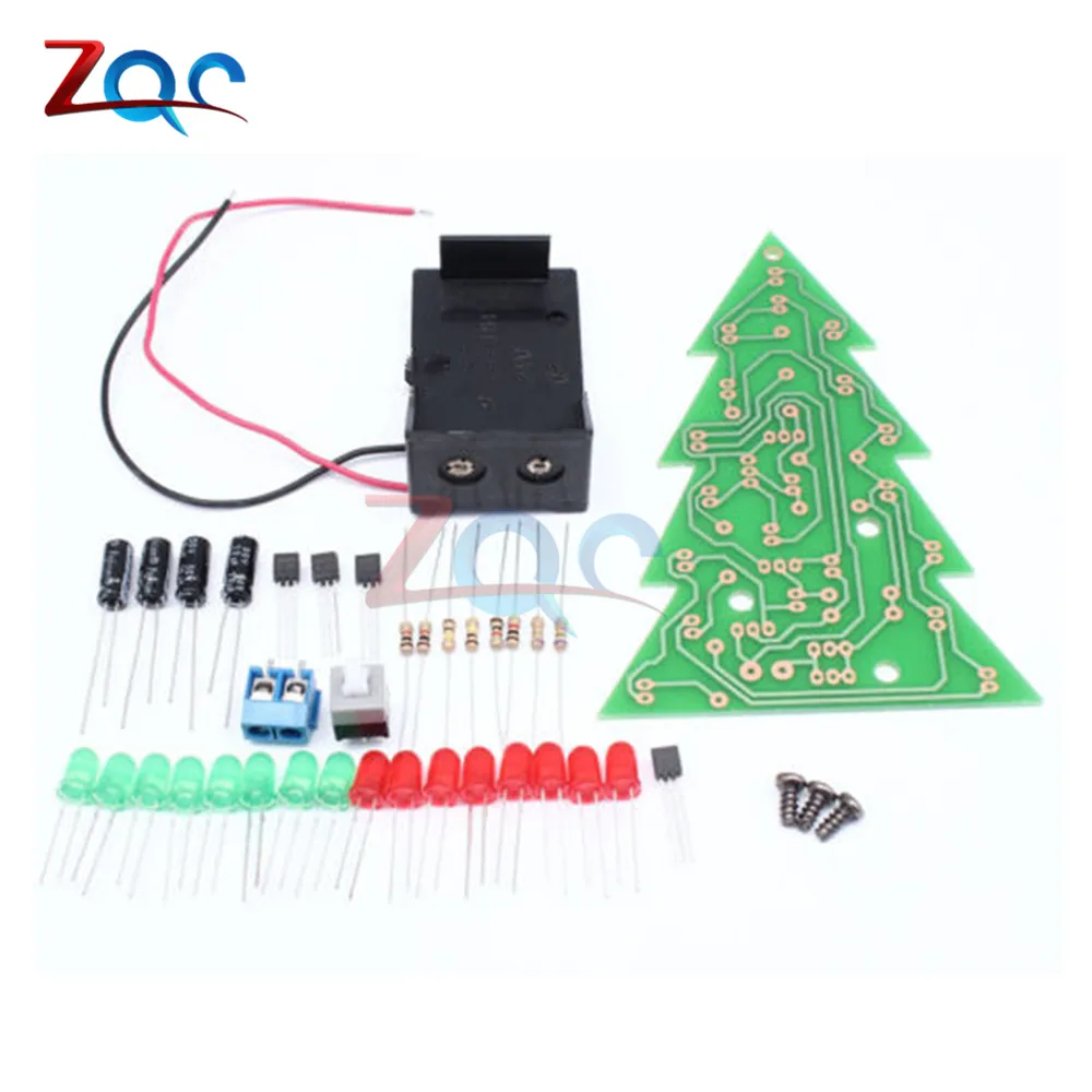 Diy Kit электронный модуль платы блока программного управления Рождественская елка