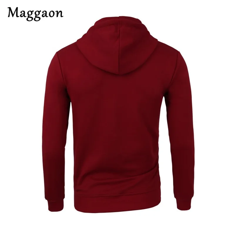 2018 New Men Hoodies Hombre Brand Leisure Zipper Jacket Long Sleeve Solid Color Hooded Sweatshirt Slim Fit Hoody | Мужская одежда
