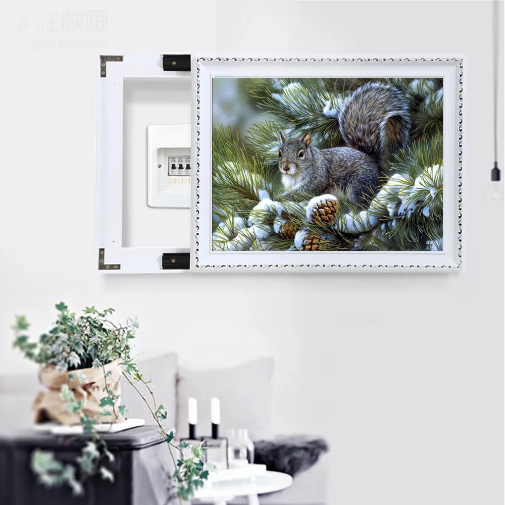Embroidery Paintings Rhinestone Pasted DIY Diamond Painting Decoration plastic embroidery craft painting full of diam | Дом и сад