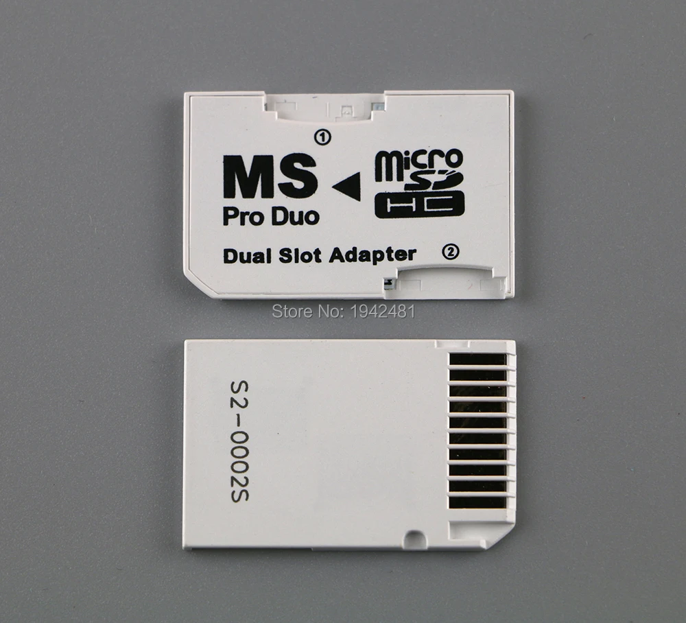 Адаптер Micro SD SDHC TF на карту памяти MS Pro Duo адаптер с двумя слотами конвертер