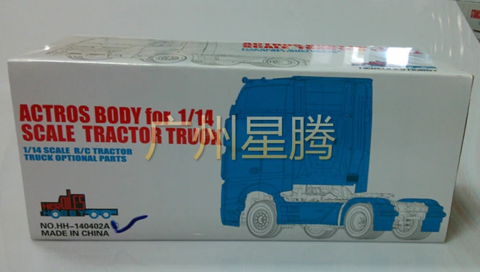 3 оси Benz 1851 корпус трактора для 1/14 SCA Тамия RC8WD 6x6 8x8 trailer RC R620 R470 MAN | Игрушки и хобби