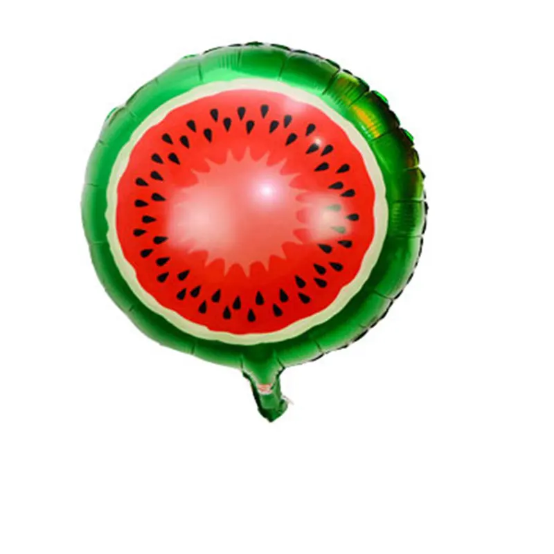 18 дюймов фрукты воздушный шарик из фольги в форме оранжевый Клубника киви Starfruit